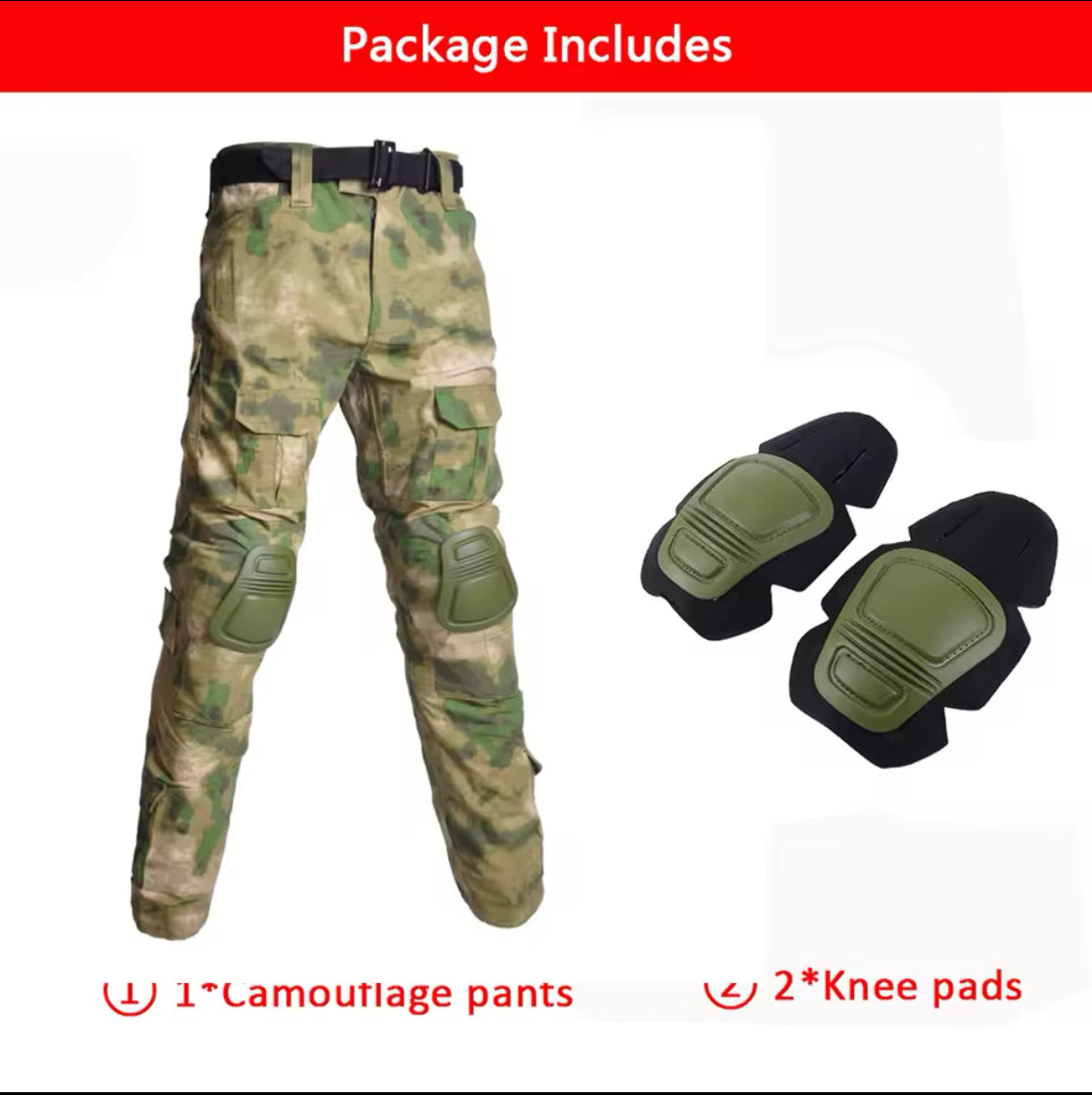 Militär Cargo Hosen