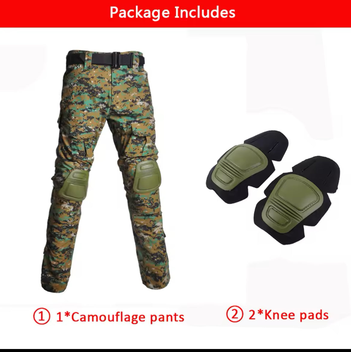 Militär Cargo Hosen