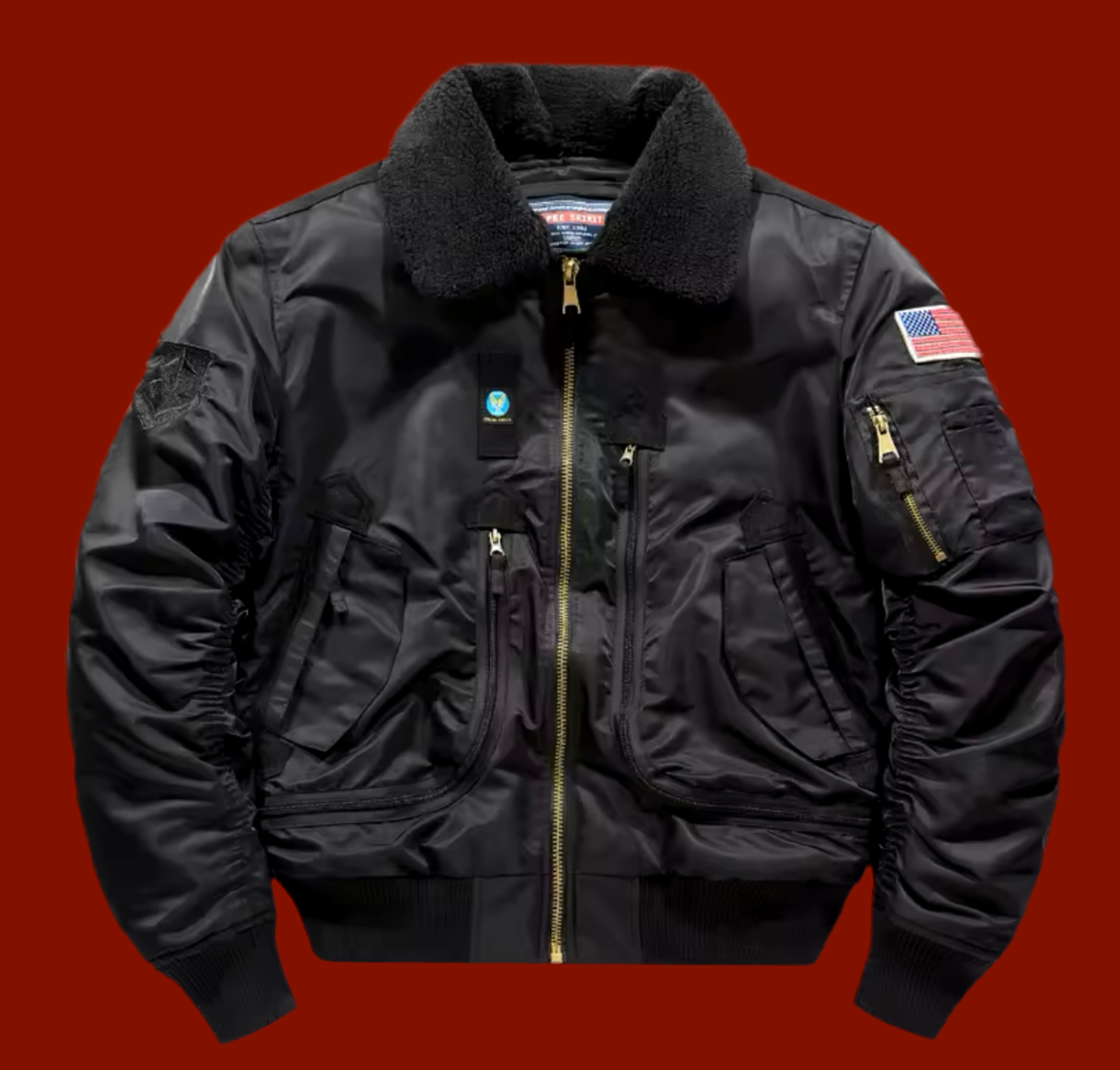 MA1 bomberjacked whit american patch