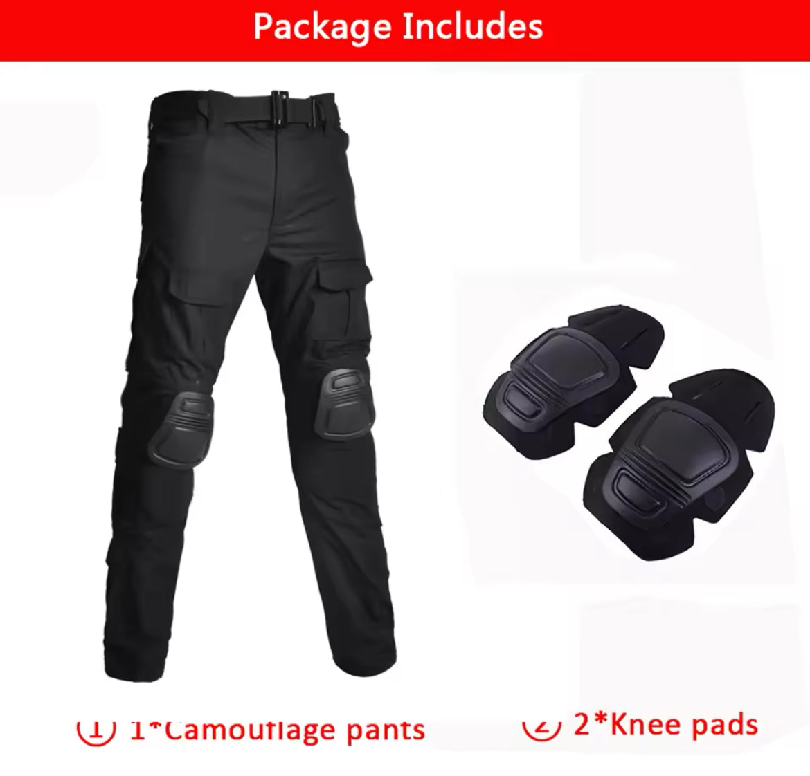 Militär Cargo Hosen