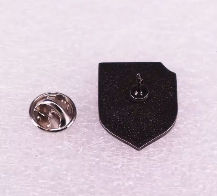 Gott mit uns Schädel pin Broschen