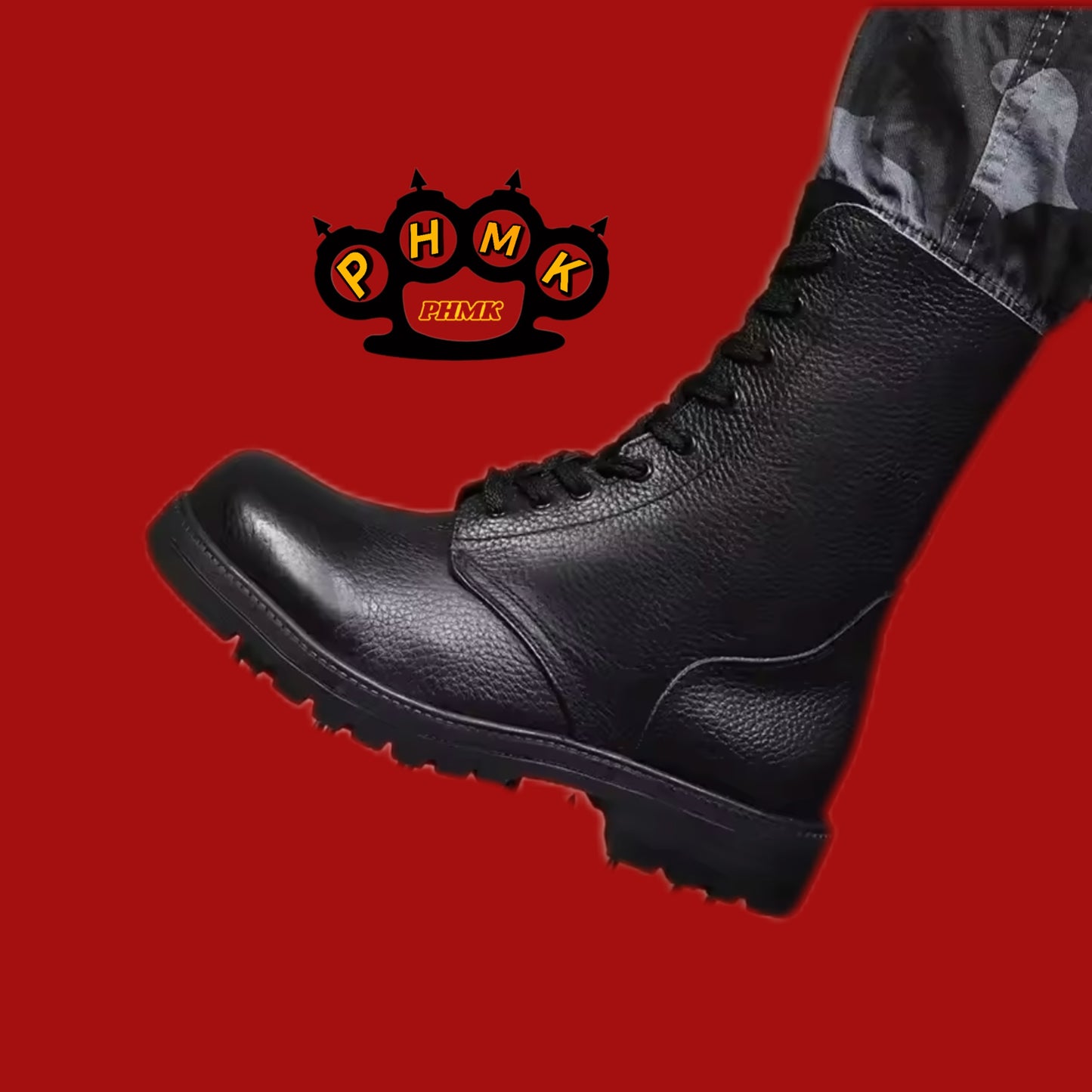 Stiefel mit entnehmbaren schrauben