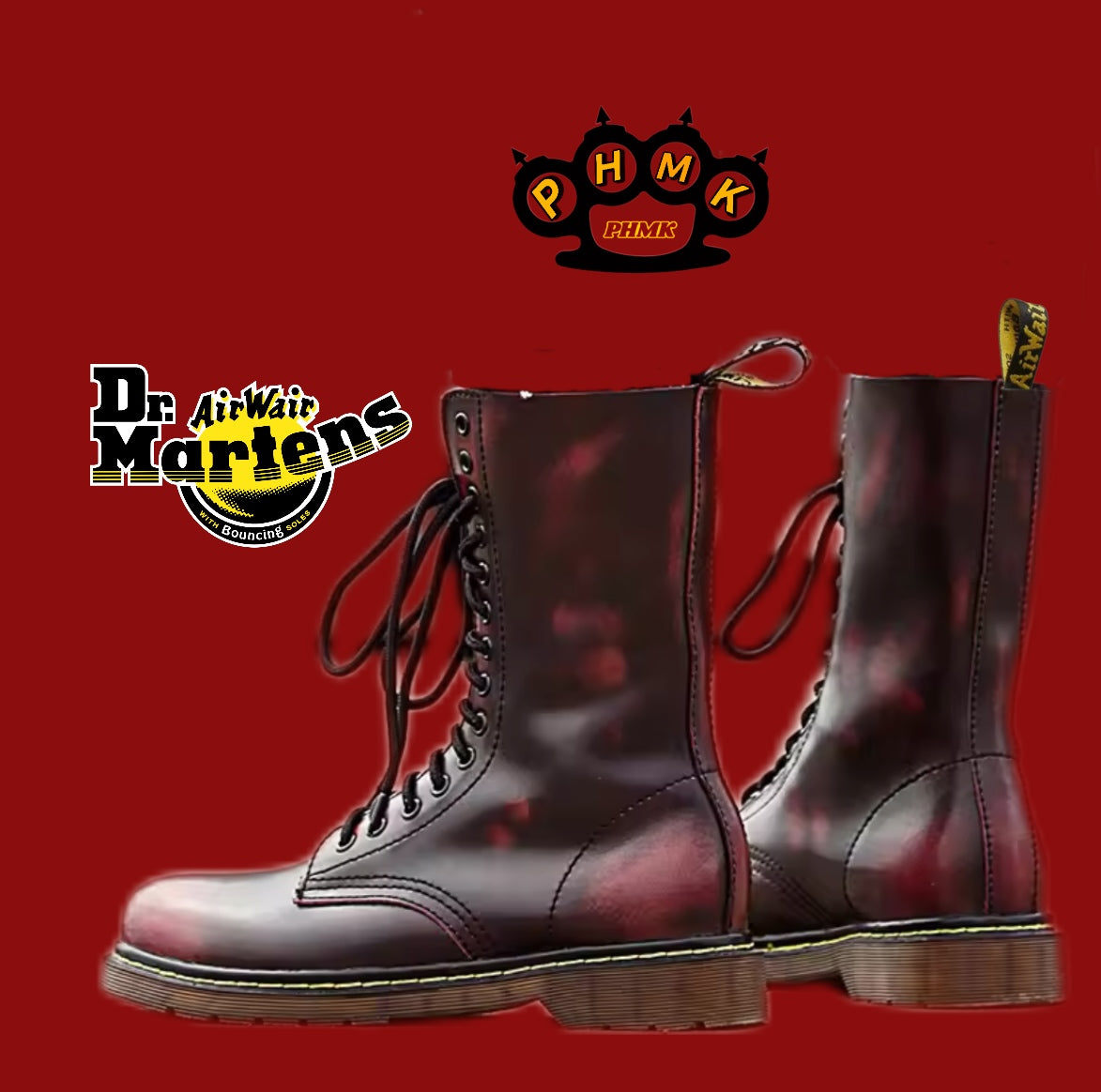 Dr Martens 1490 rot