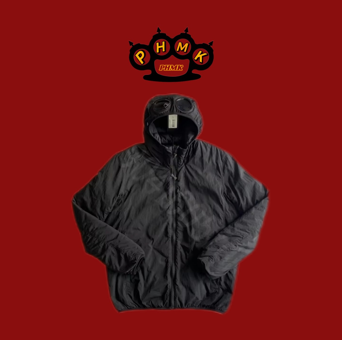CP zipper Jacke mit Brillen Gläser
