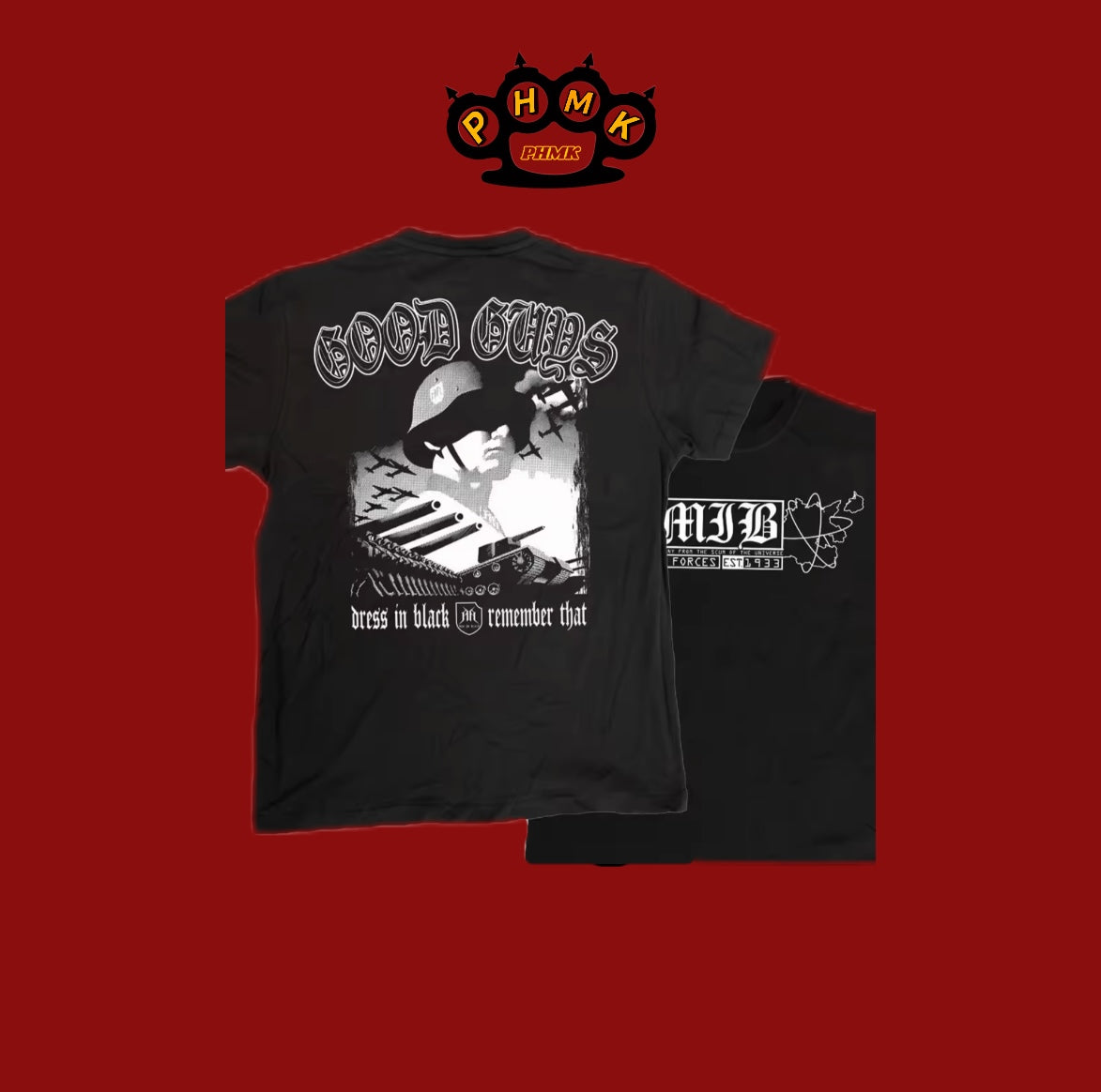 Dress in black t-Shirt