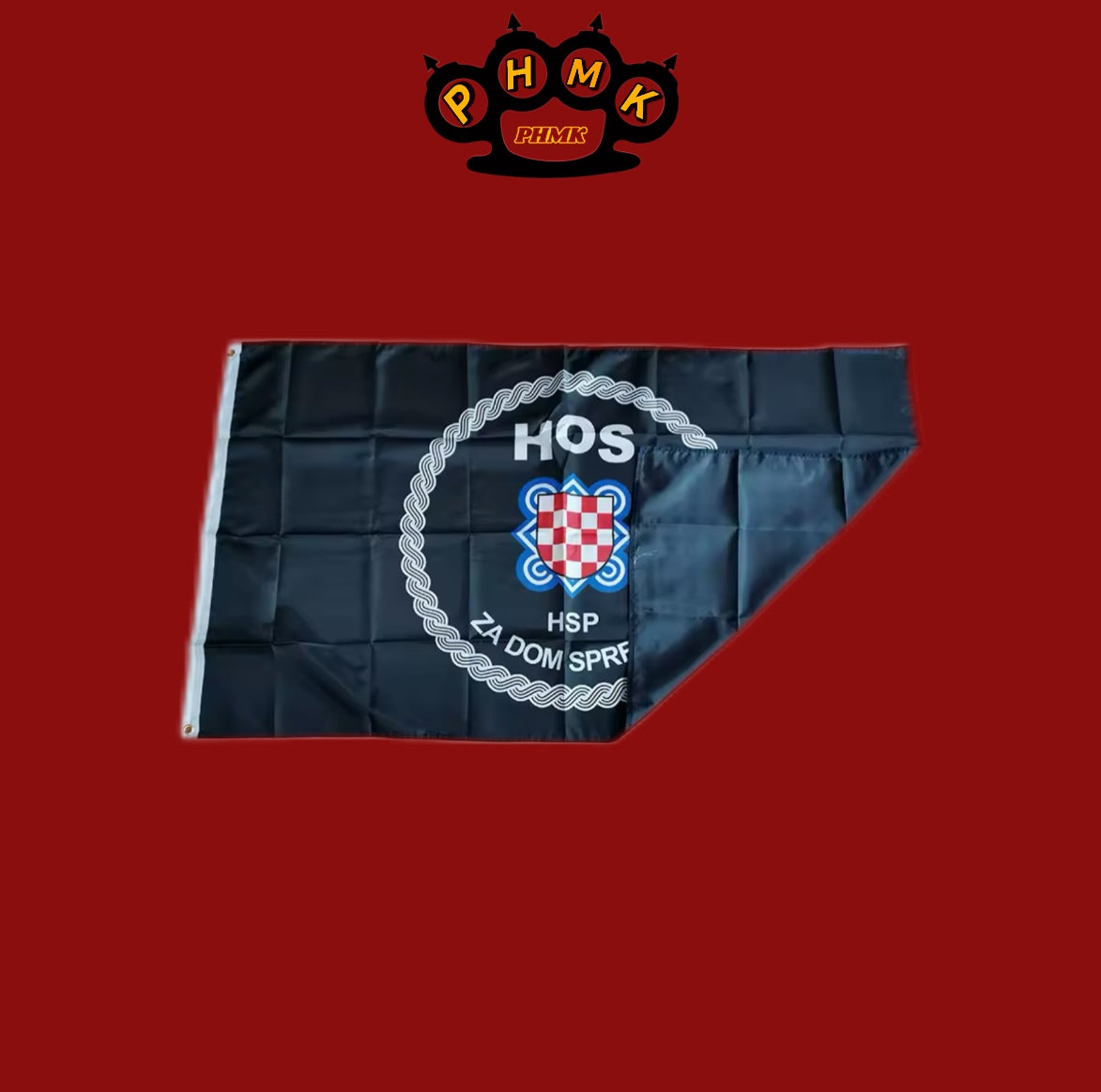 HOS ustasche flag 90x150cm