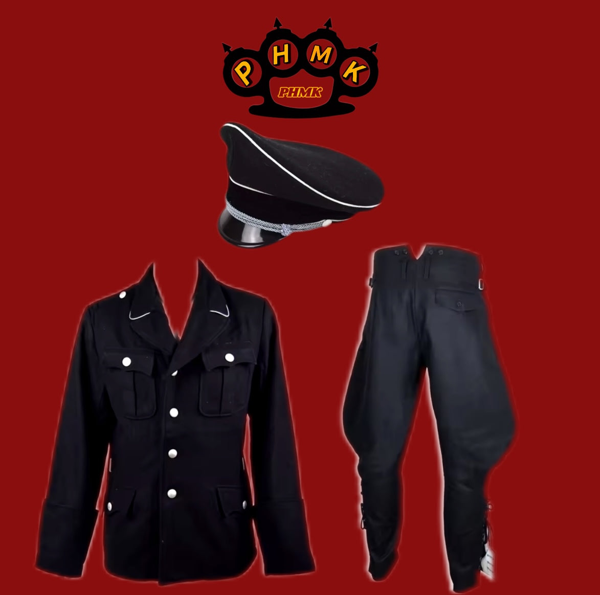 The black SS Uniform Bundel