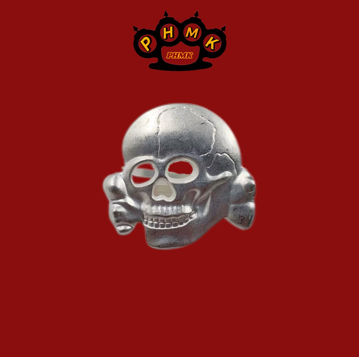 Totenkopf pin original WW2