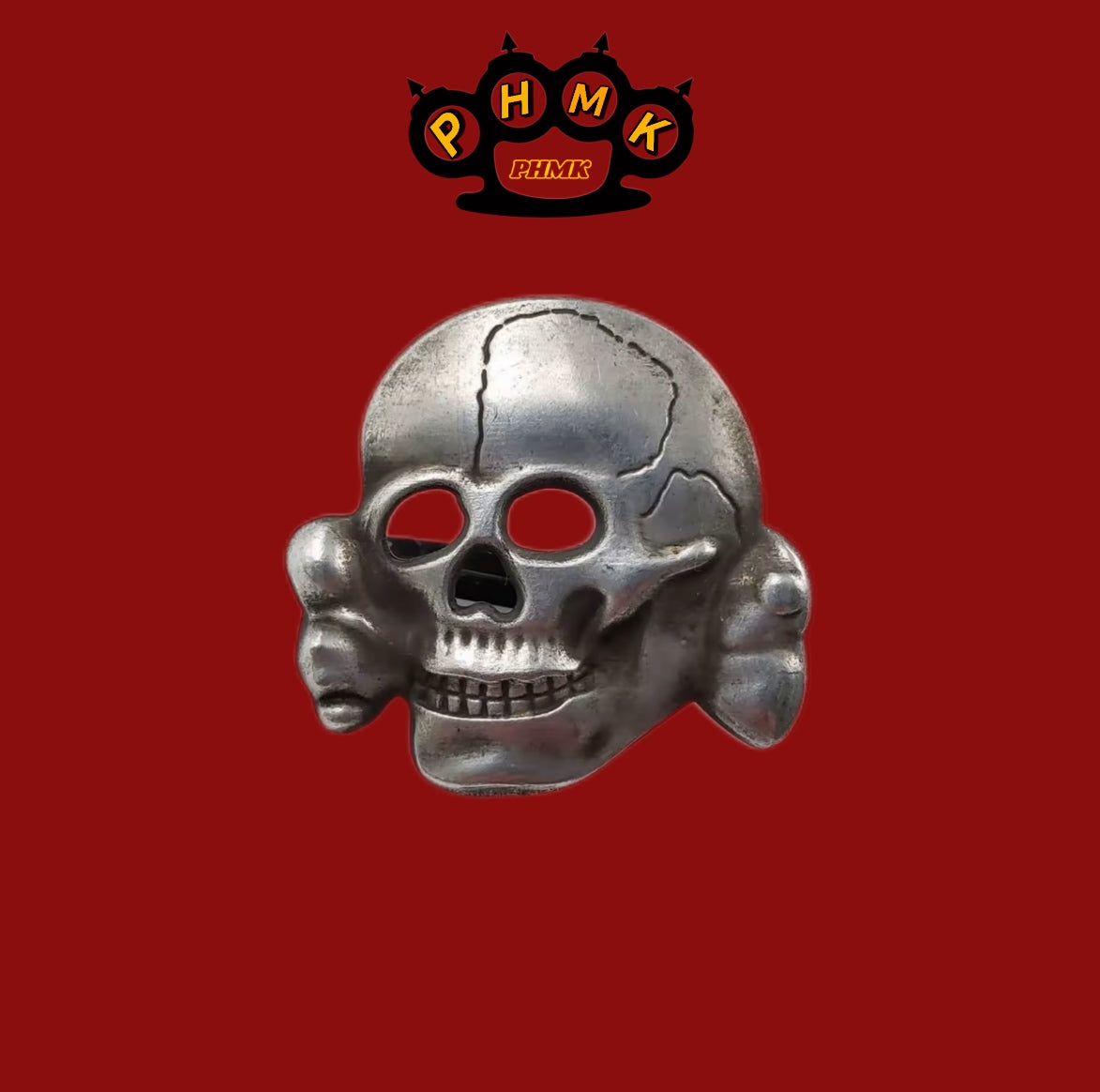Totenkopf pin original WW2