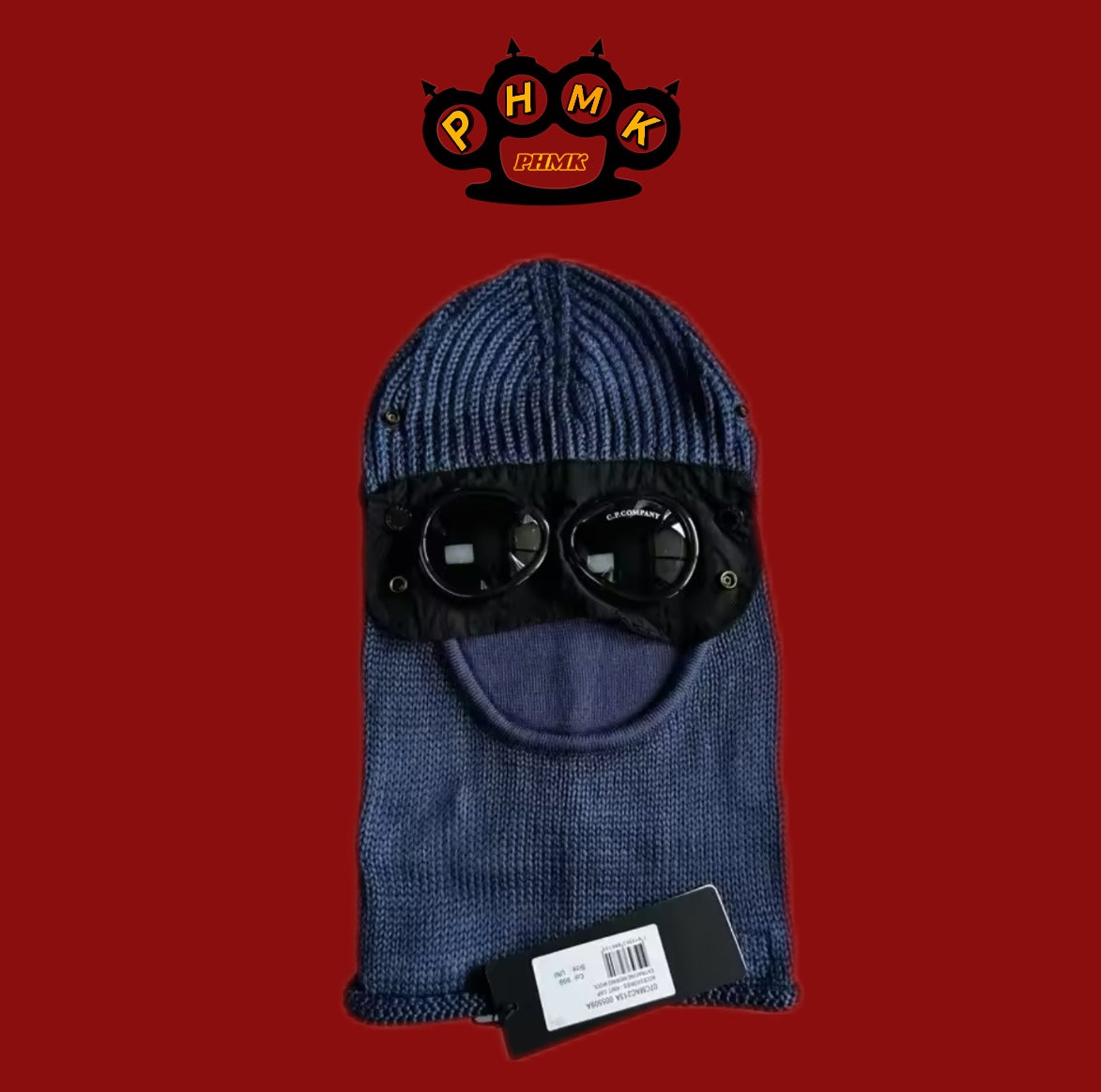 Hooligan Maske mit Brille