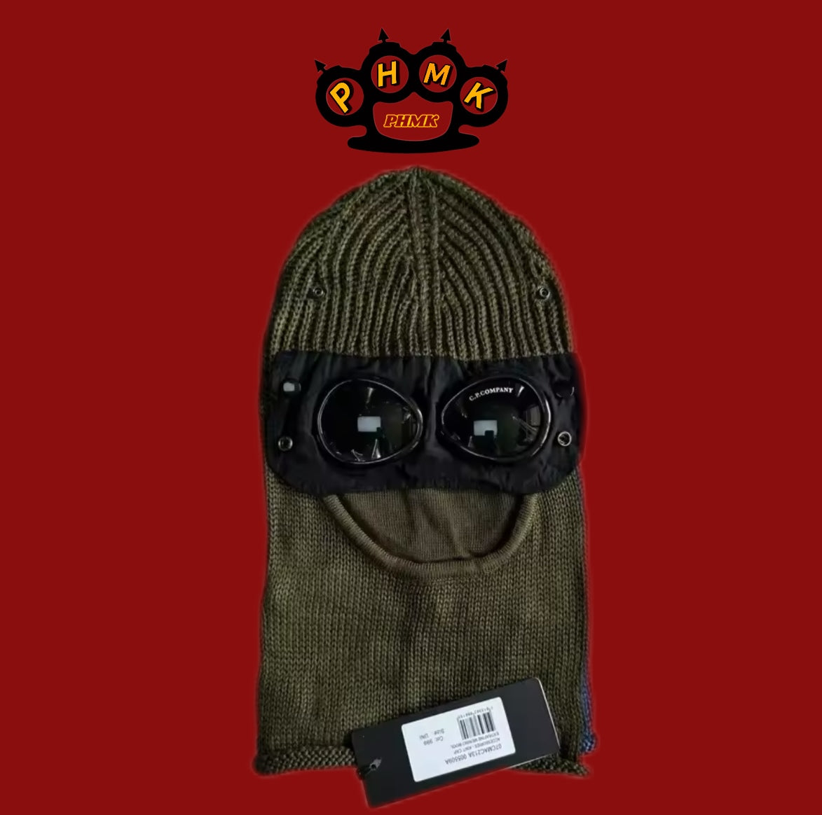 Hooligan Maske mit Brille
