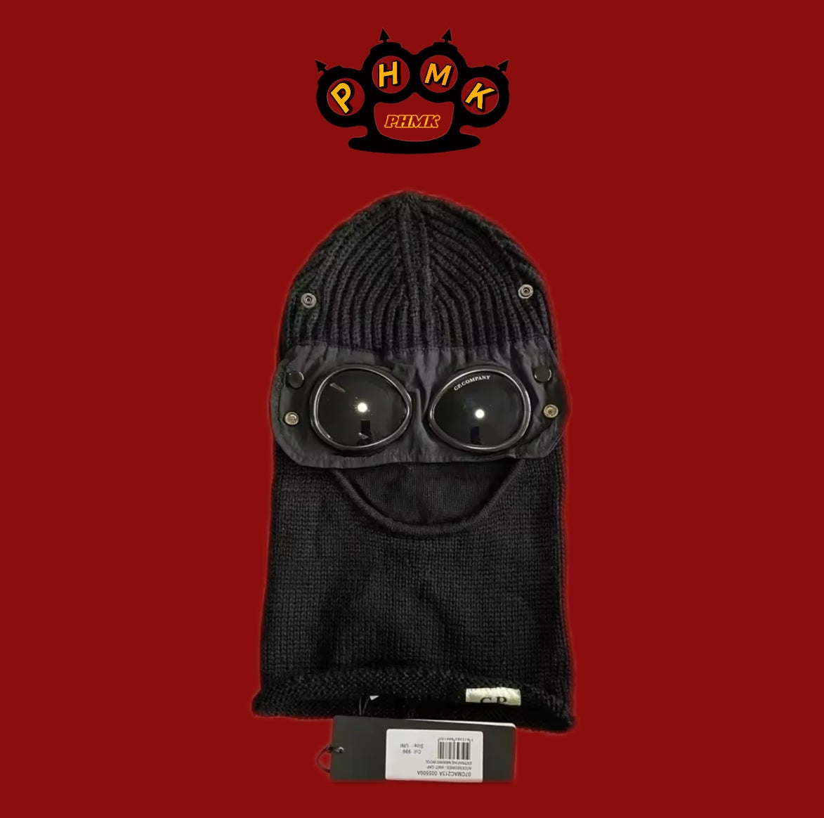 Hooligan Maske mit Brille