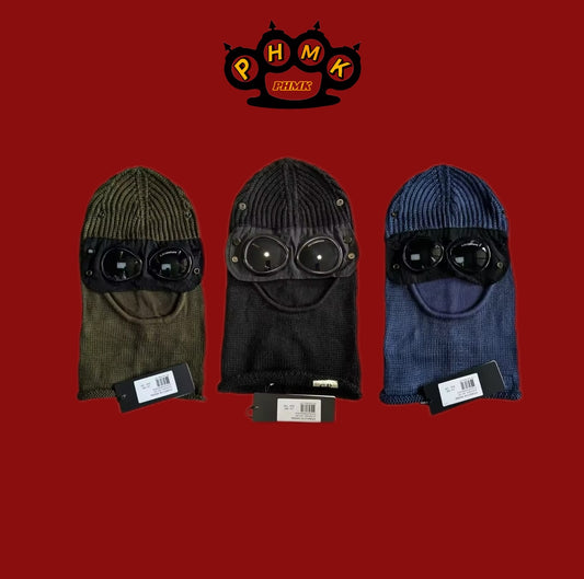 Hooligan Maske mit Brille
